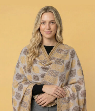 Regalia Floral Multicolor Kani Pashmina Wrap