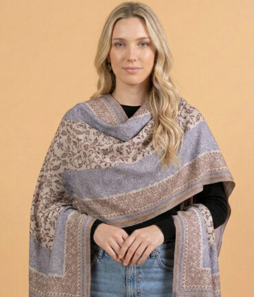 Tapestry Multicolour Kani Pashmina Wrap