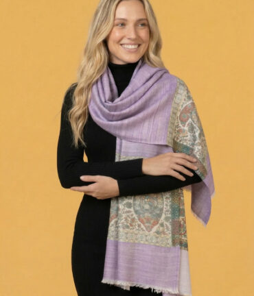 Orlina Lavender Pashmina Shawl